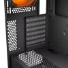 PC Midi Tower skriňa Cougar Airface FLO ARGB, čierna — podporuje 2x 180 mm vpredu, 1x 120 mm vzadu, 2,5/3,5 palcové disky, 240×480×509 mm