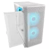 COUGAR PC Midi Tower skriňa Airface FLO ARGB biela — 2x180mm vpredu, 1x120mm vzadu, podporuje 2,5 palca/3,5 palca HDD, 240×480×509 mm