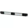 Techly Patch Panel UTP 16 portov RJ45 Cat.5E I-PP 16-RU-C5ET, IEEE 802.3, IEEE 802.3ab, IEEE 802.3u, 10/100/1000Base-T(X), Fast Ethernet, Gigabit Ethernet, 1000 Mbit/s, RJ-45, zlatý