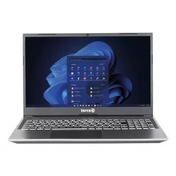 TERRA 1517R Intel® Core™ i3 i3-1315U Laptop 39,6 cm (15,6 palca) Full HD 8 GB DDR4-SDRAM 500 GB SSD Wi-Fi 6 (802.11ax) Windows 11 Pro nemčina sivá