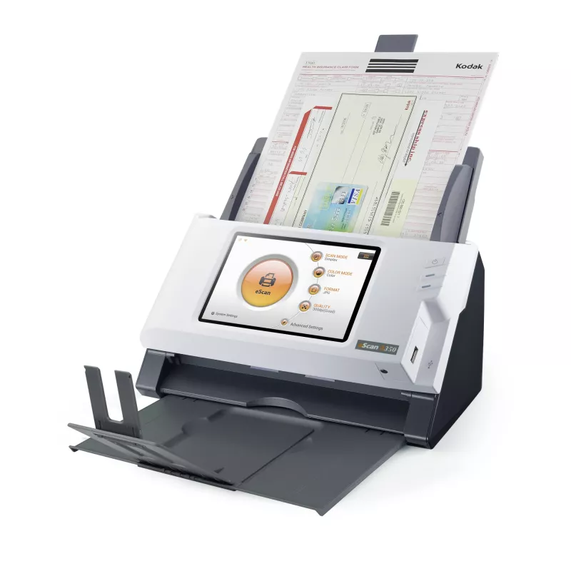 Plustek eScan A350 Essential ADF skener 600 x 600 DPI A4 čierny, biely