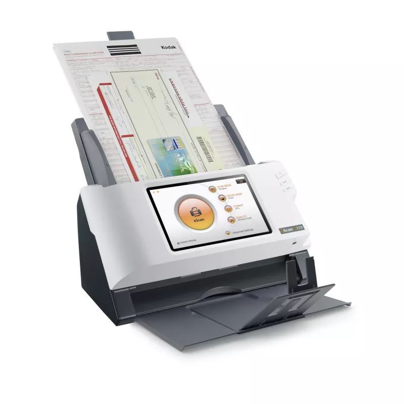 Plustek eScan A350 Essential ADF skener 600 x 600 DPI A4 čierny, biely