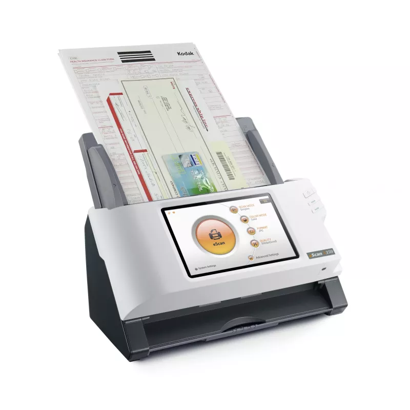 Plustek eScan A350 Essential ADF skener 600 x 600 DPI A4 čierny, biely
