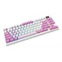 MSI FORGE GK600 TKL bezdrôtová herná klávesnica, QWERTZ DE, fialová