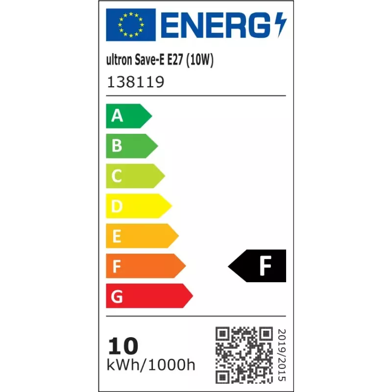 Úsporná žiarovka Ultron 138119 10 W E27 3000 K