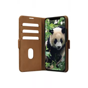 Peňaženkové puzdro dbramante1928 iPhone 14 Pro Max Tan 3 priehradky na karty
