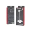 Stojan na headset GENESIS NGM-2233 ABS hliník TPU biely