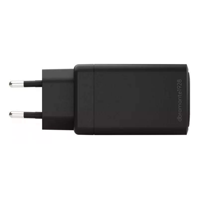 Nástenná nabíjačka dbramante1928 USB-C 65W, AC vstup 110–240V, 1x USB-C, čierna