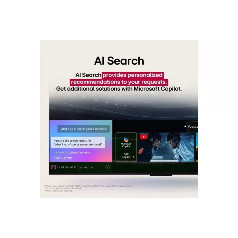 LG UHD AI 65UA75003LA TV 165,1 cm (65 inch) 4K Ultra HD Smart TV Wi-Fi čierna