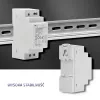 Napájací zdroj na lištu QOLTEC 30W 24V 1,25A sivý