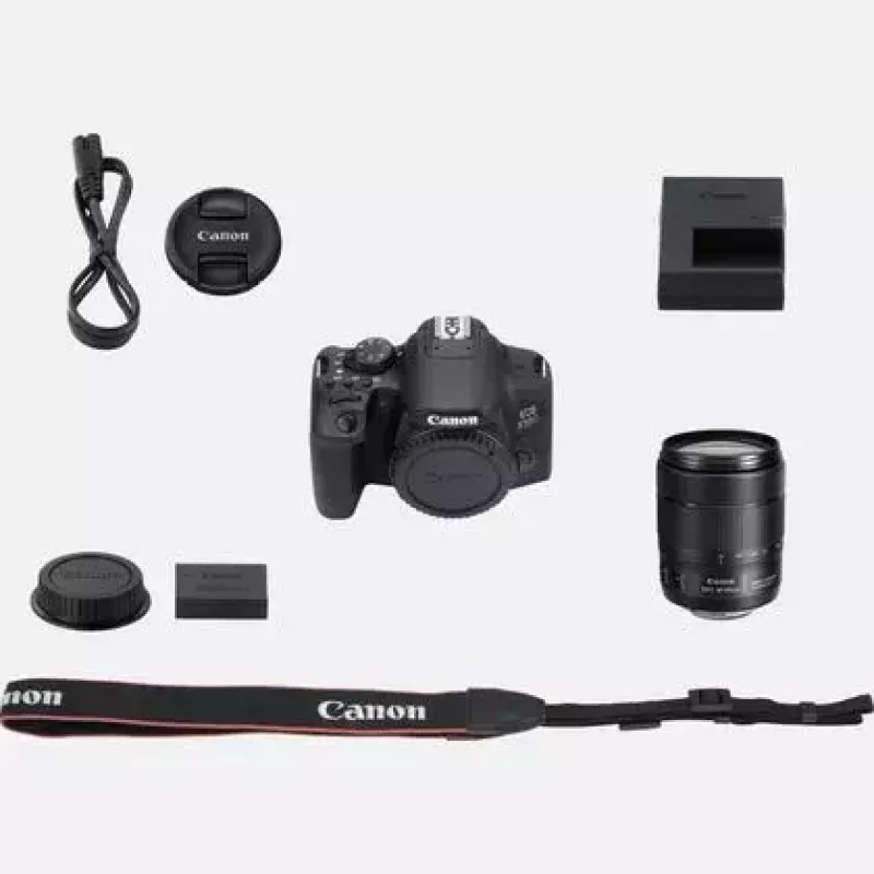 Canon EOS 850D SLR sada fotoaparátu 24,1 MP CMOS 6000 x 4000 pixelov čierna
