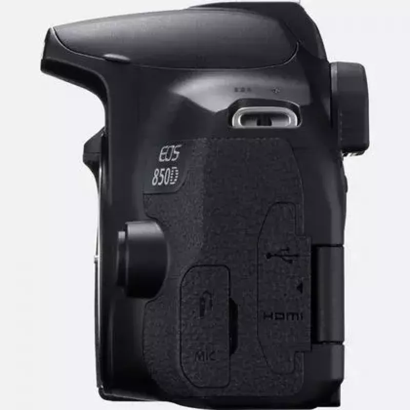 Canon EOS 850D SLR sada fotoaparátu 24,1 MP CMOS 6000 x 4000 pixelov čierna