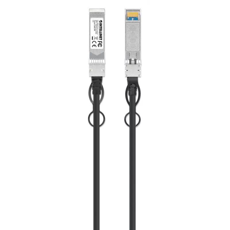 Intellinet 5m 10G SFP+ pasívny Direct Attach Copper Twinax kábel 24AWG MSA SFP-H10GB-CU4M kompatibilný