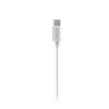 Hama Curly Headset káblový In-Ear hovory/hudba USB Type-C biely