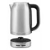 KitchenAid 5KEK1701ESX kanvica 1,7 l 2400 W čierna, nerezová oceľ