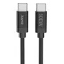Hama Fabric USB kábel USB 2.0 3 m USB C čierny