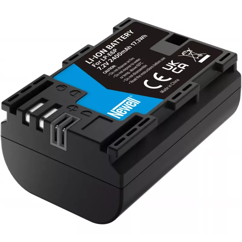 Batéria Newell LP-E6P pre Canon, 7,2V 2000mAh, nabíjateľná batéria do fotoaparátu