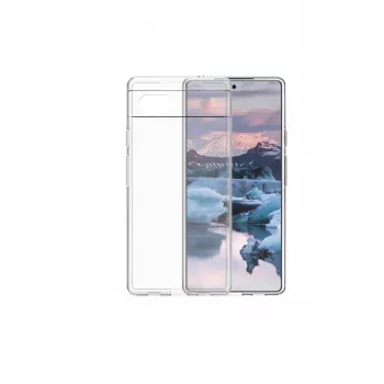 Puzdro dbramante1928 Greenland pre Google Pixel 6a, recyklovaný plast, transparentné, pre 15,5 cm (6,1