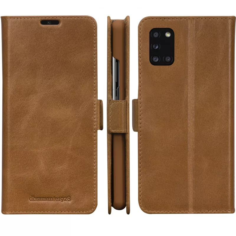 Puzdro s klopou dbramante1928 Copenhagen slim pre Samsung Galaxy A52/A52S, 16,5 cm (6,5 inch), Tan