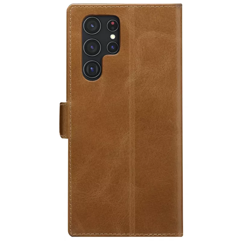 Puzdro s klopou dbramante1928 Copenhagen slim pre Samsung Galaxy S22 Ultra, 6,8 inch displej, Tan