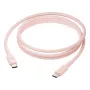 Kábel USB-C na USB-C dbramante CB20CCPI7206 — 1,5 m, ružový