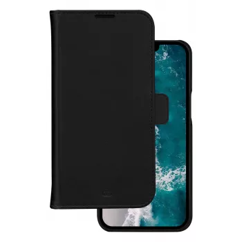 Puzdro s klopou dbramante1928 iPhone 14 Pro Max čierna 3 priehradky na karty