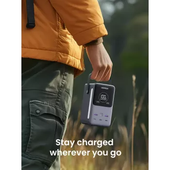 Ugreen Nexode powerbank 48000 mAh lítium sivá