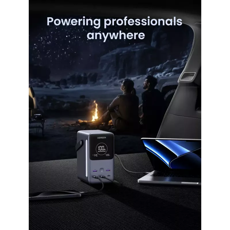 Ugreen Nexode powerbank 48000 mAh lítium sivá