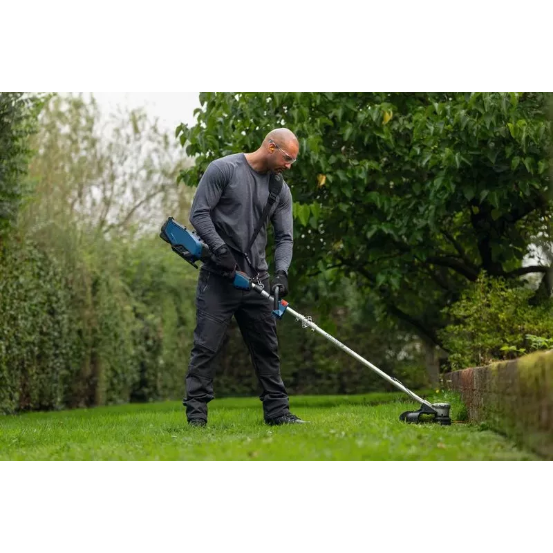 Bosch 0 600 8D0 200 vyžínač/strunová kosačka 40 cm akumulátorová čierna, modrá