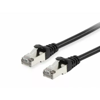Equip Cat.6 S/FTP patch kábel RJ-45 50m čierny