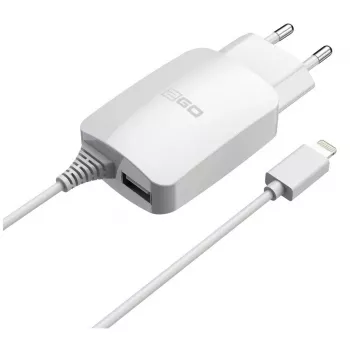 Mobilná nabíjačka 2GO 797166 univerzálna biela AC interiér 5V 1,4m