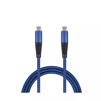 USB kábel 2GO 797194 USB 3.2 Gen 1 1 m USB C modrý