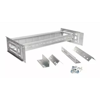 Rack lišta EQUIP EZR-DIN-3 — 19 palcov (48,3 cm) 3HE DIN, RAL7035 sivá, šírka 485 mm, hĺbka 150 mm
