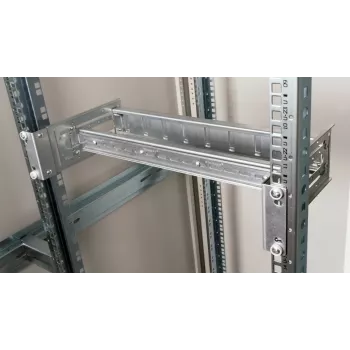 Rack lišta EQUIP EZR-DIN-3 — 19 palcov (48,3 cm) 3HE DIN, RAL7035 sivá, šírka 485 mm, hĺbka 150 mm