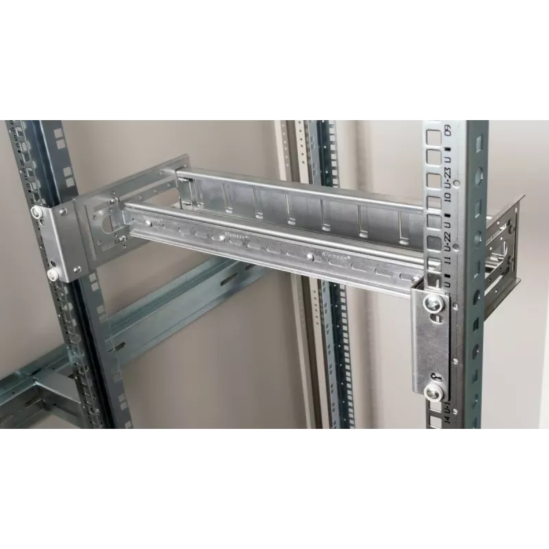 Rack lišta EQUIP EZR-DIN-3 — 19 palcov (48,3 cm) 3HE DIN, RAL7035 sivá, šírka 485 mm, hĺbka 150 mm