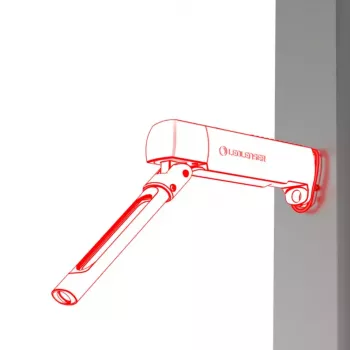Ledlenser W7R Work, čierna, LED