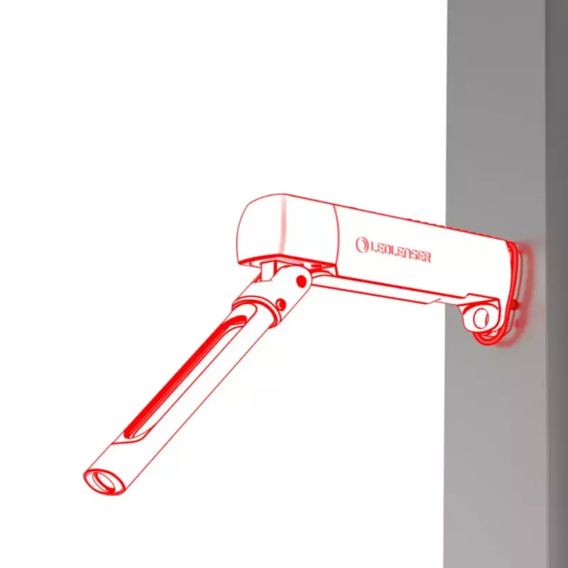 Ledlenser W7R Work, čierna, LED