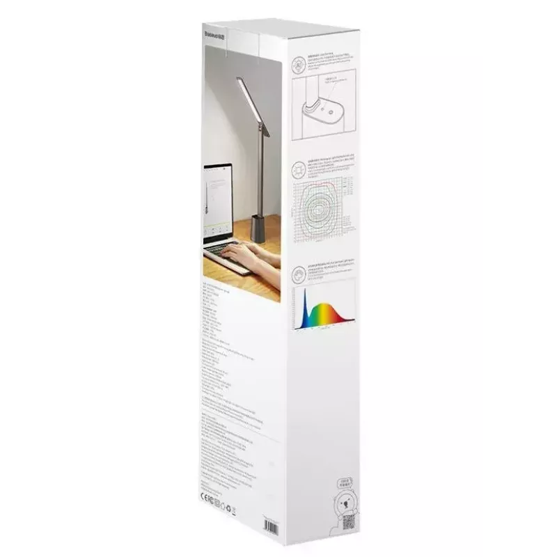 Stolná lampa Baseus Smart Eye 5W sivá 32 lámp 4000K