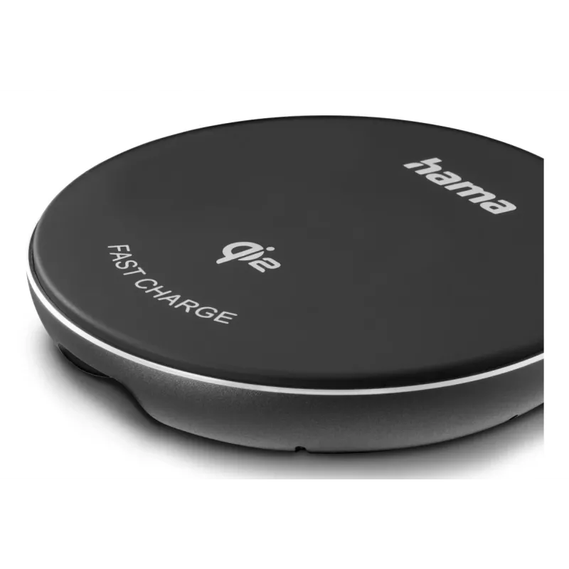 Hama 00201735 mobilná nabíjačka smartfón čierna USB bezdrôtové nabíjanie rýchle nabíjanie interiér