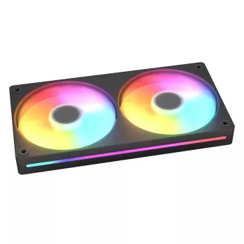 Cougar Unity240-FB Single-Frame 240 ARGB PWM dopredu, 120 mm, 700–2500 RPM, FDB, 5,4 mmH₂O, čierny