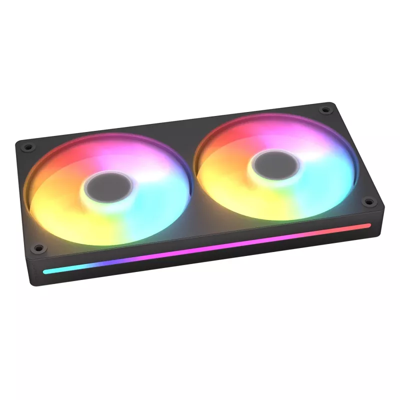 Cougar Unity240-FB Single-Frame 240 ARGB PWM dopredu, 120 mm, 700–2500 RPM, FDB, 5,4 mmH₂O, čierny