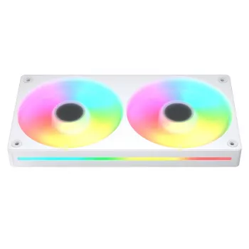 COUGAR Unity240-FB 240mm ARGB PWM reversed Single-Frame ventilátor, 120mm (700–1600 RPM), FDB, biely