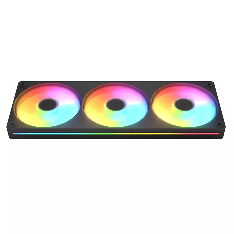 All-in-One kvapalinový chladič CPU Cougar Poseidon Vistek Pro 360, ARGB, 120-mm ventilátory, čierny, podpora viacerých socketov