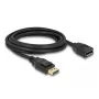 DeLOCK DisplayPort 1.2 predlžovací kábel 4K 60 Hz 3 m