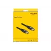 DeLOCK DisplayPort kábel 8K 60 Hz 2 m čierny kov