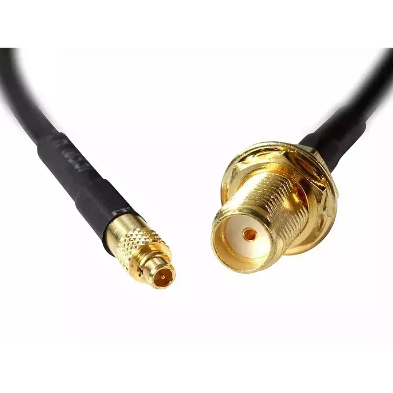 Koaxiálny kábel DeLOCK 88580 0,2 m SMA MMCX čierny