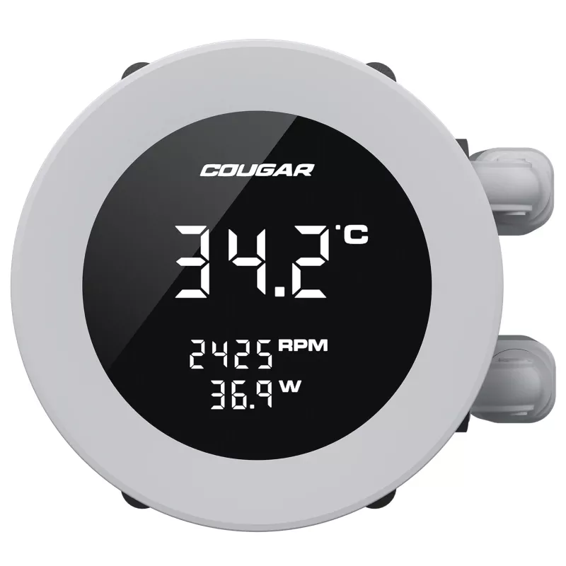 COUGAR CPU vodné chladenie Poseidon Vistek 240, ARGB, biela