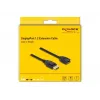 DeLOCK DisplayPort 1.2 predlžovací kábel 4K 60 Hz 2 m