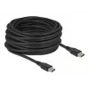 Aktívny DisplayPort kábel DeLOCK 85504 8K 60 Hz 15 m