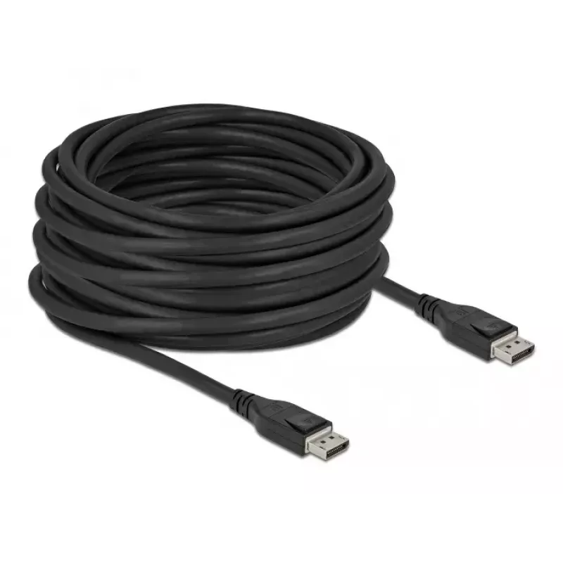 Aktívny DisplayPort kábel DeLOCK 85504 8K 60 Hz 15 m